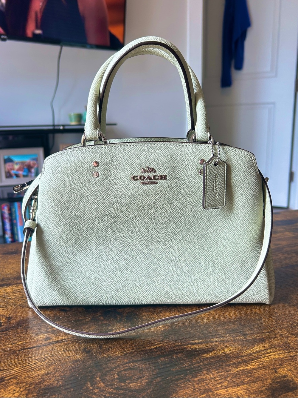 Coach mini lillie satchel